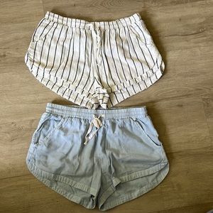 Billabong shorts medium $15 for both